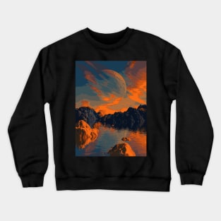 Psychedelic Dream - Landscape Crewneck Sweatshirt